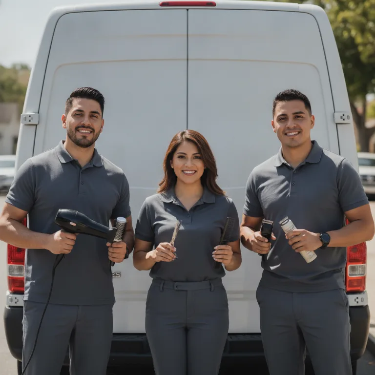 Cabeleireiro de Luxo equipe em Nova Serrana